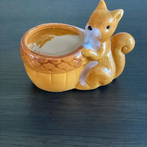 Skip the Chipmunk Animal pot planter succulent NEW plants not included - Picture 2 of 7